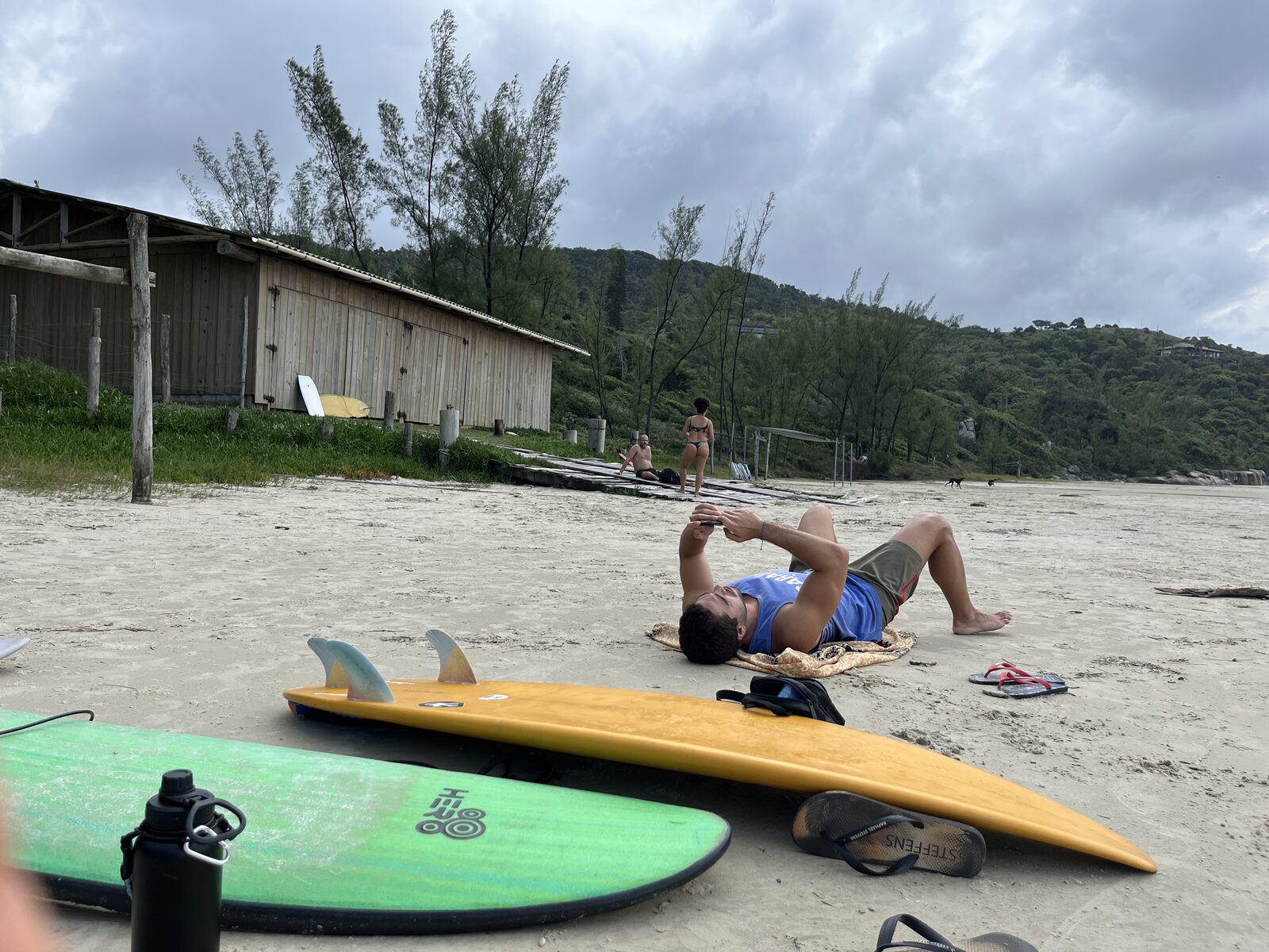 Surf trip, southern Brazil
