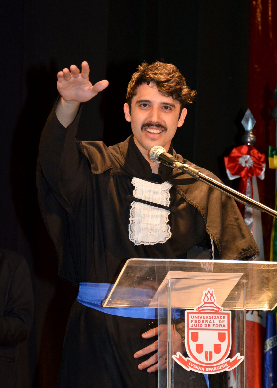 Class speaker at graduation
